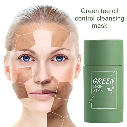 Green Tea Face Stick Mask - Blackhead Remover, Deep Pore Cleansing, Oil Control