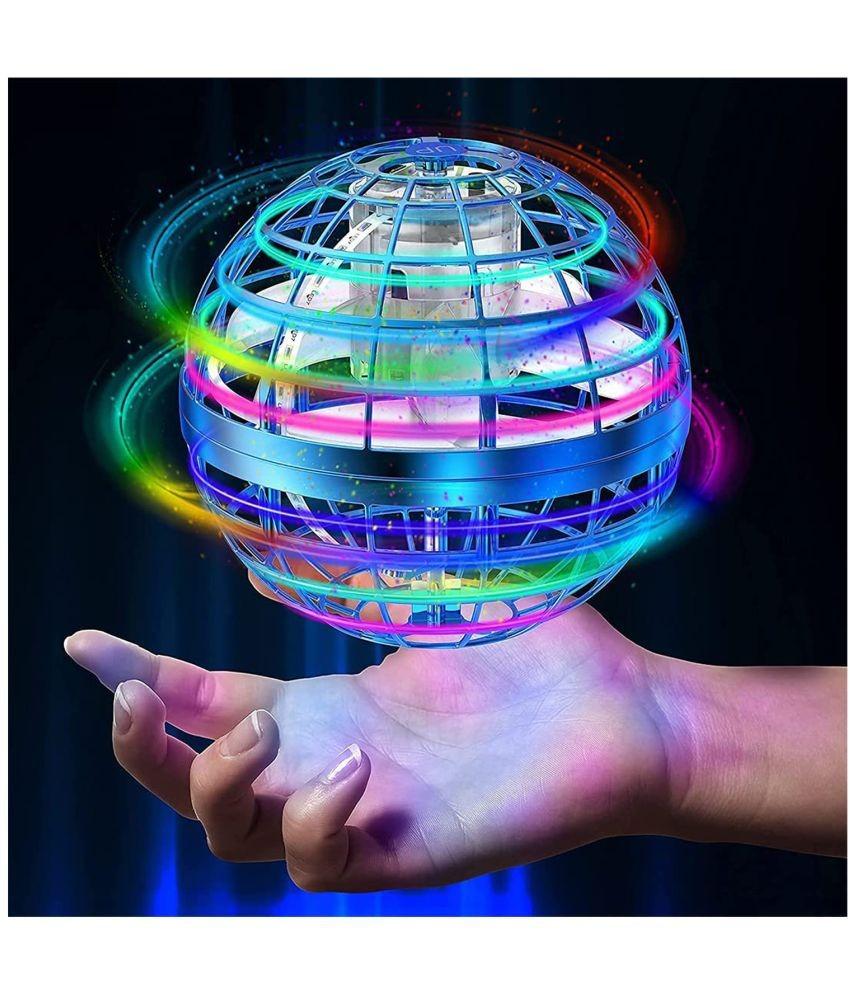 Ment Flying Ball Toys, Flying Orb Ball Boomerang Mini Pro Spinner Blast Oise Toys for Boys Girls Kids Adult Indoor Outdoor, USB Rechargeable Built-in Lights 360�Rotating Magic Controller