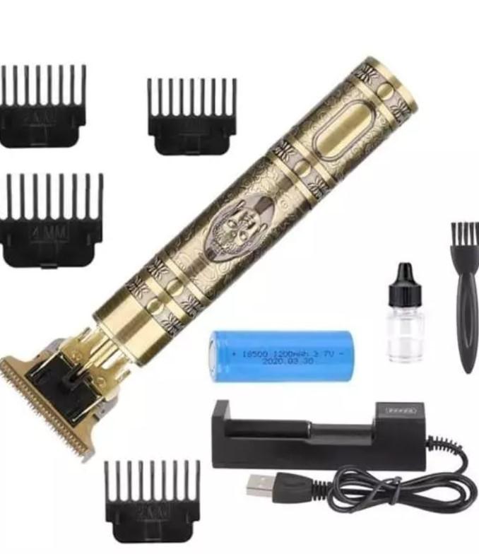 Metal Body Professional Rechargeable Men's Cordless Hair Trimmers, Beard Trimmer