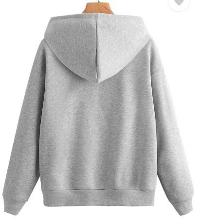 Women's Plus Size Fleece Full Sleeves Hoodies