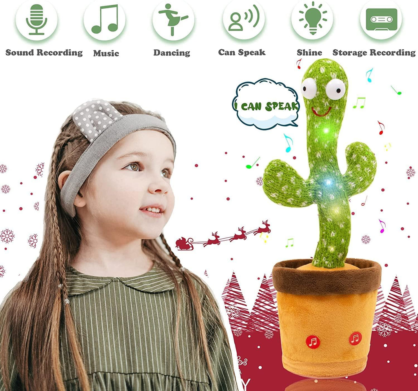 Dancing Cactus Talking Toy