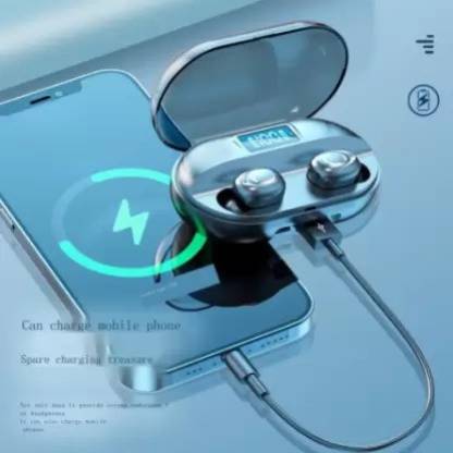 XTUNE T2 TWS Wireless HEADSET MOBILE POWER BANK Bluetooth Headset