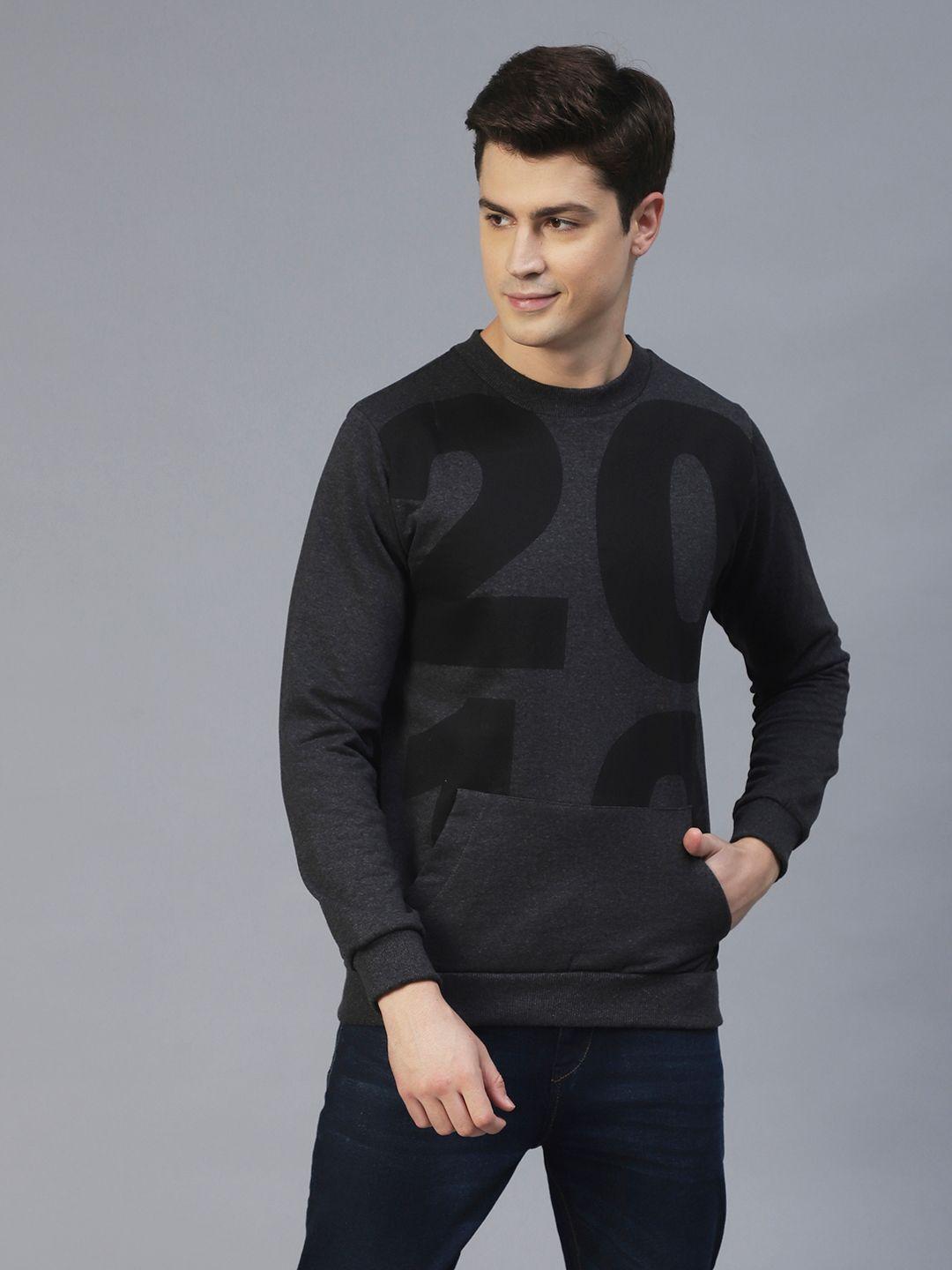 Mens Printed Full Sleeves Sweatshirt