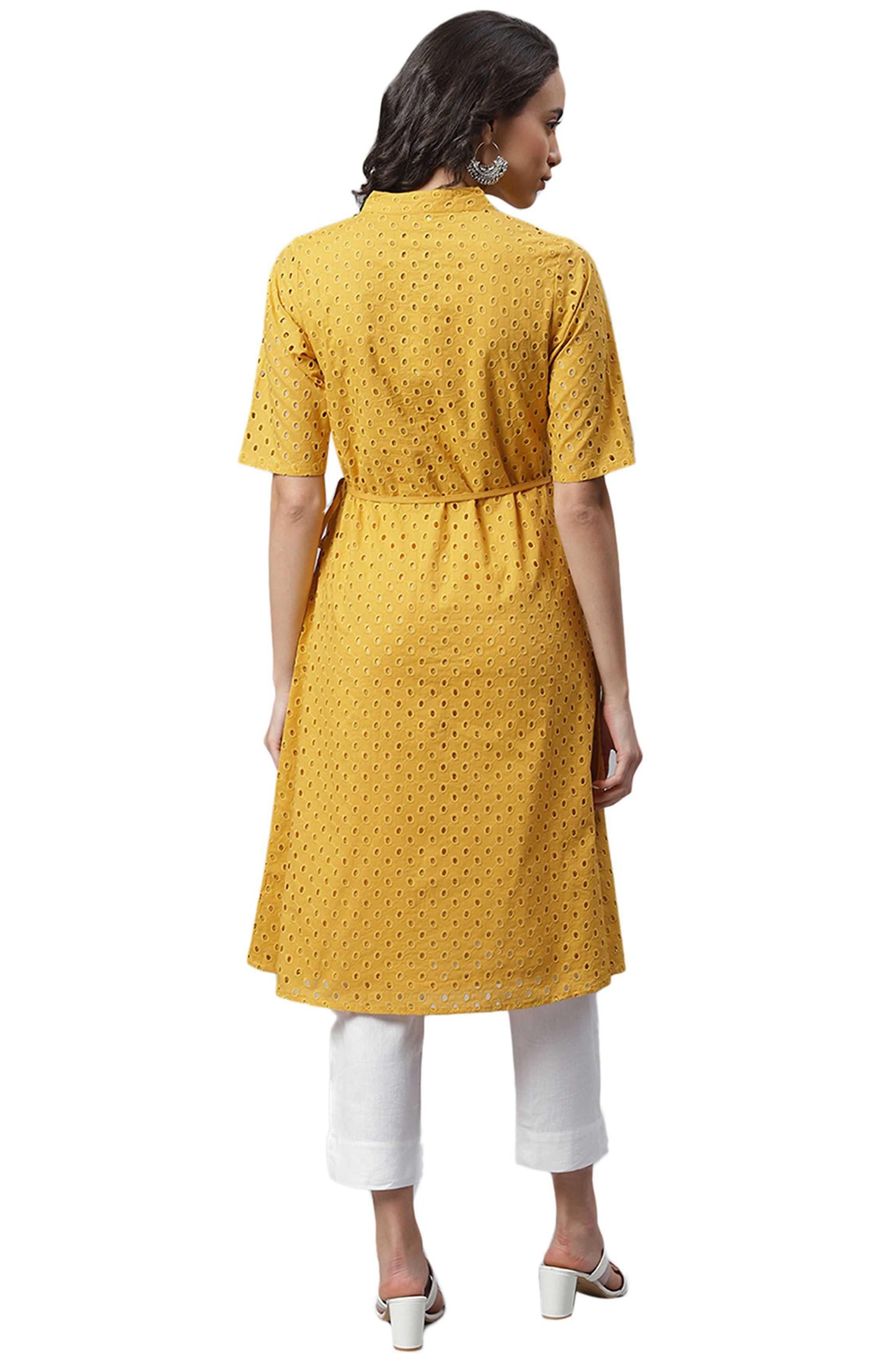 Desi Closet Delicate Printed Cotton Kurti