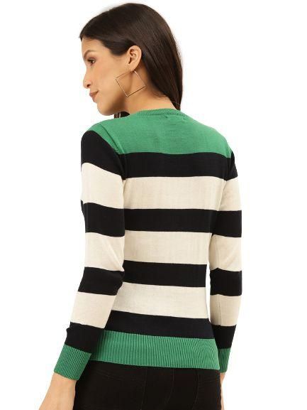 Style Quotient Women's Cotton Color Block Sweaters