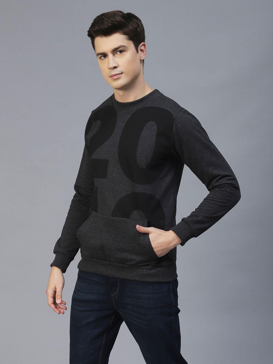 Mens Printed Full Sleeves Sweatshirt