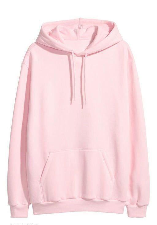 Unisex Fleece Solid Winter Hoodie