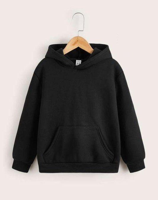 Unisex Fleece Solid Winter Hoodie