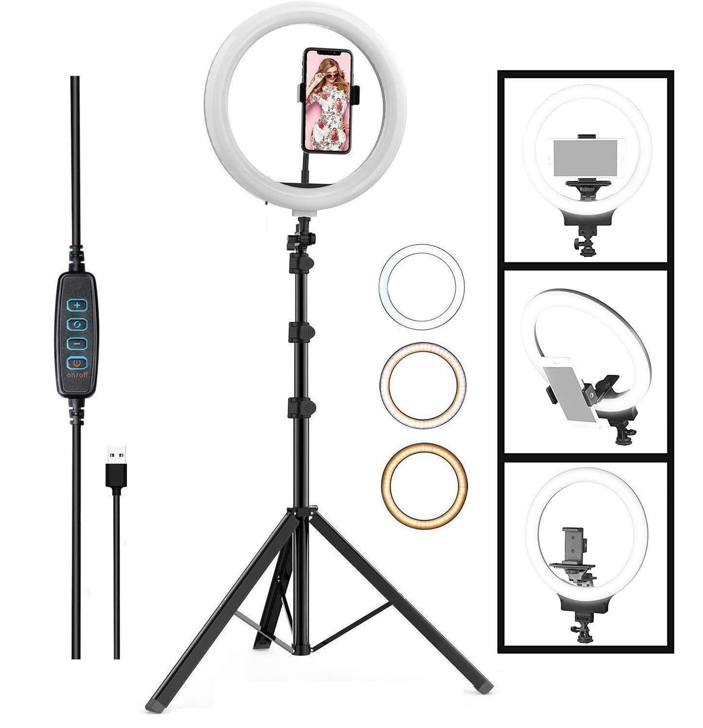 Tripod With Ring Light