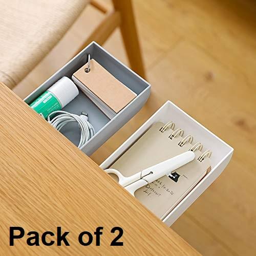 Table Drawer-Dual Under Desk Tabel Drawer ( Pack of 2)