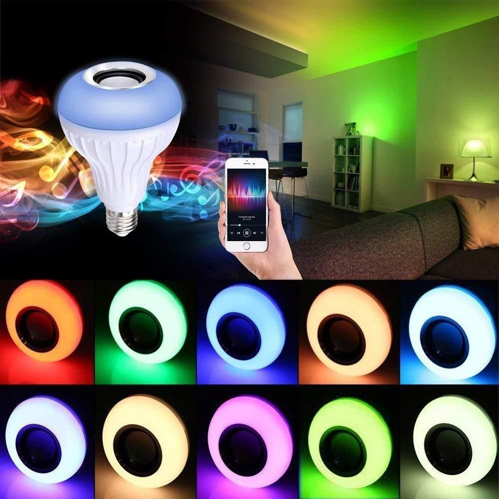 AviListo Led Bulb with Bluetooth Speaker Music