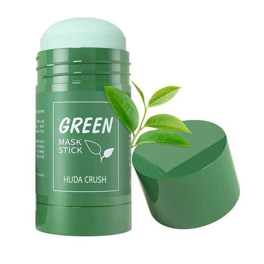 Green Tea Face Stick Mask - Blackhead Remover, Deep Pore Cleansing, Oil Control