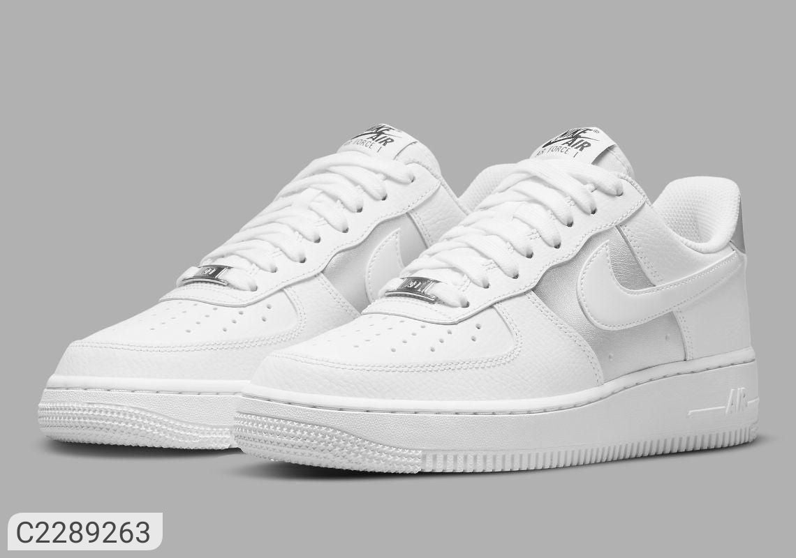 NIKE AIR FORCE 1 (White) Men's Trendy Daily Wear Casual Shoes