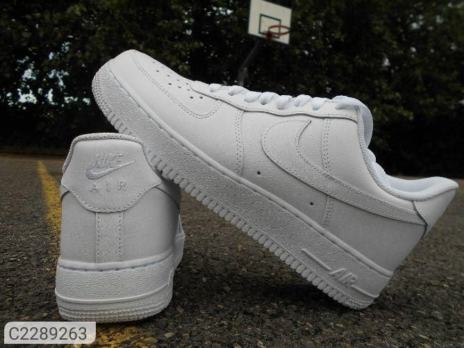 NIKE AIR FORCE 1 (White) Men's Trendy Daily Wear Casual Shoes