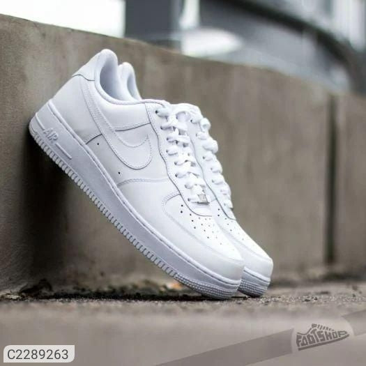 NIKE AIR FORCE 1 (White) Men's Trendy Daily Wear Casual Shoes