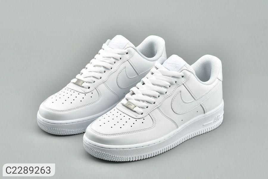 NIKE AIR FORCE 1 (White) Men's Trendy Daily Wear Casual Shoes