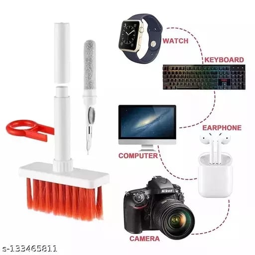 5 in 1 Gadgets and Keyboard Cleaning kit, Soft Brush