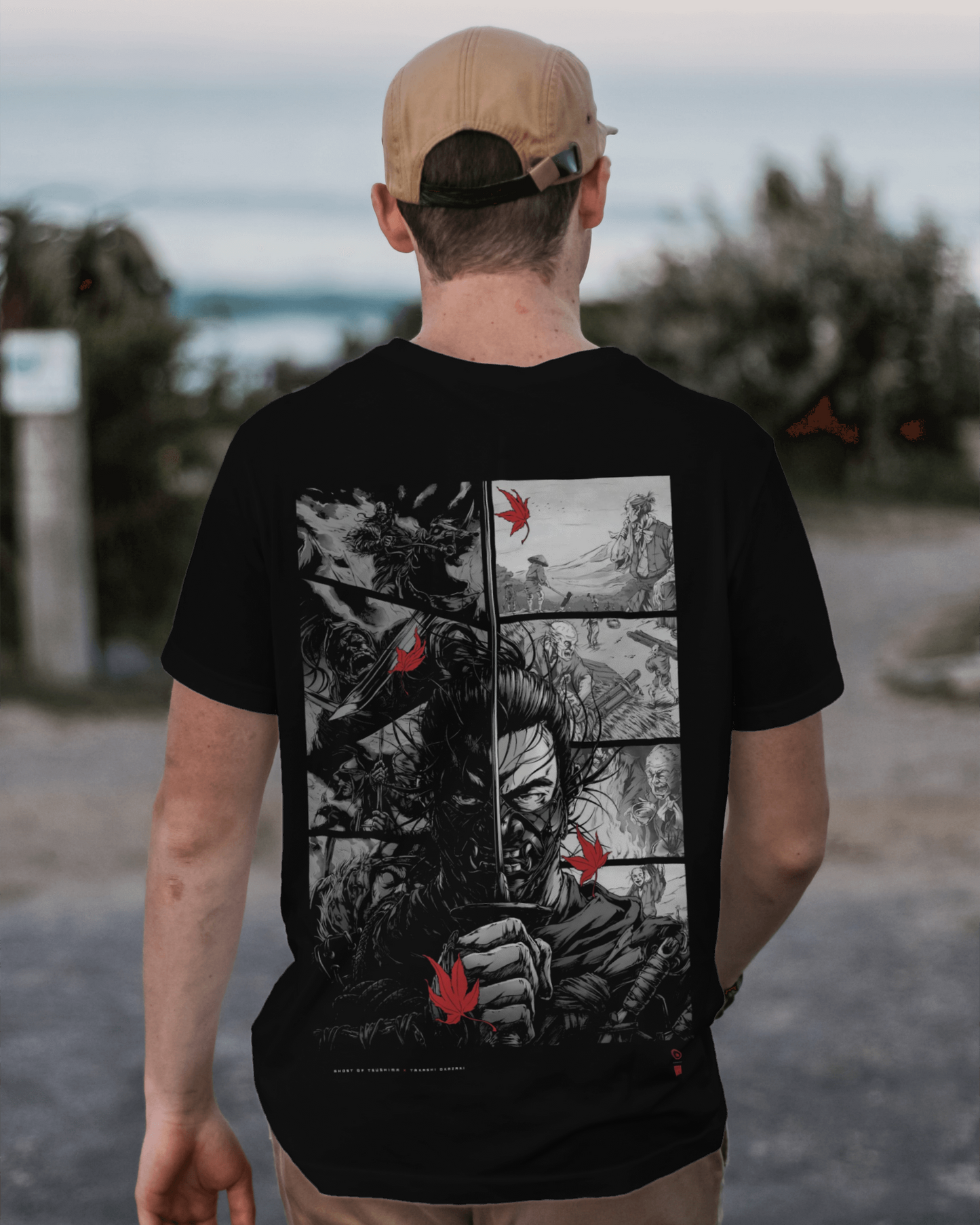 Ghost of Tsushima Tshirt for men's