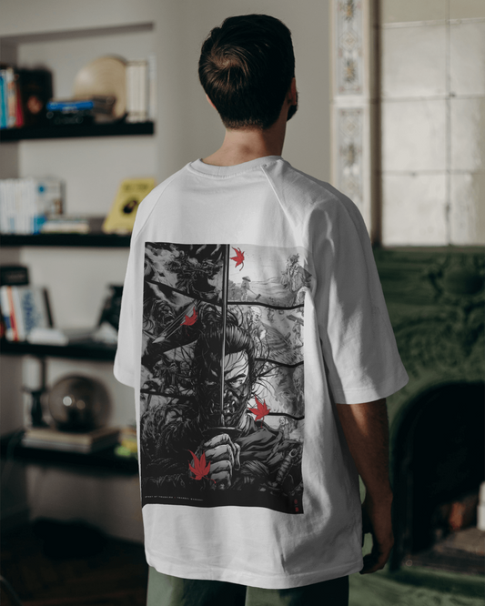 Ghost Of tsushima Oversized Tshirt for Men's