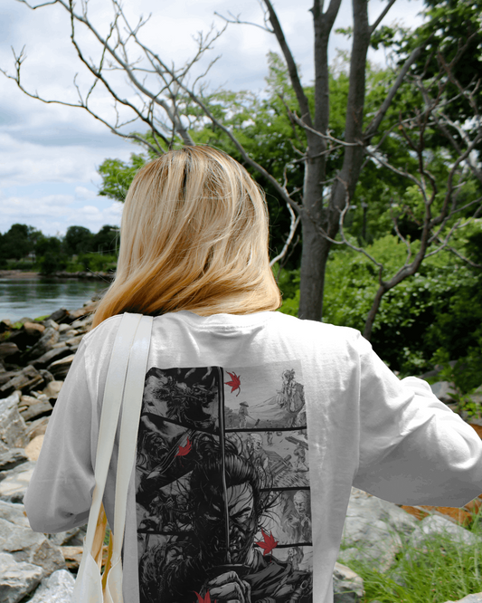 Ghost of tsushima Oversized Tshirt For Women