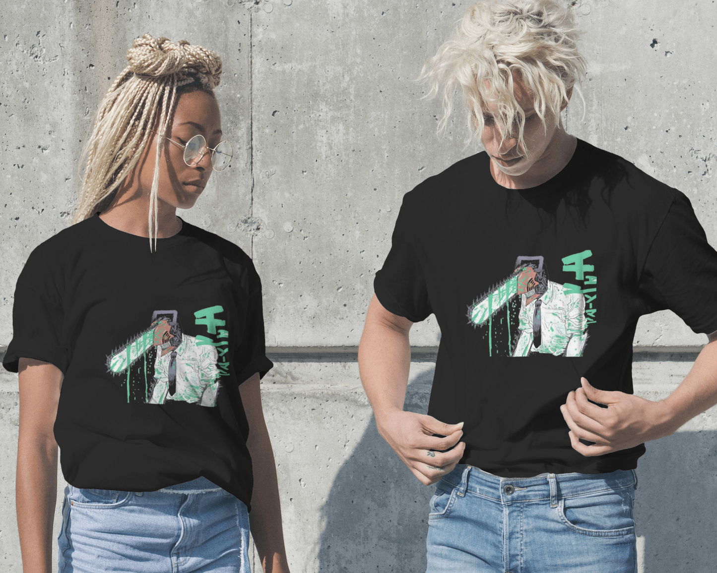 Chainsaw man Anime Unisex Tshirt