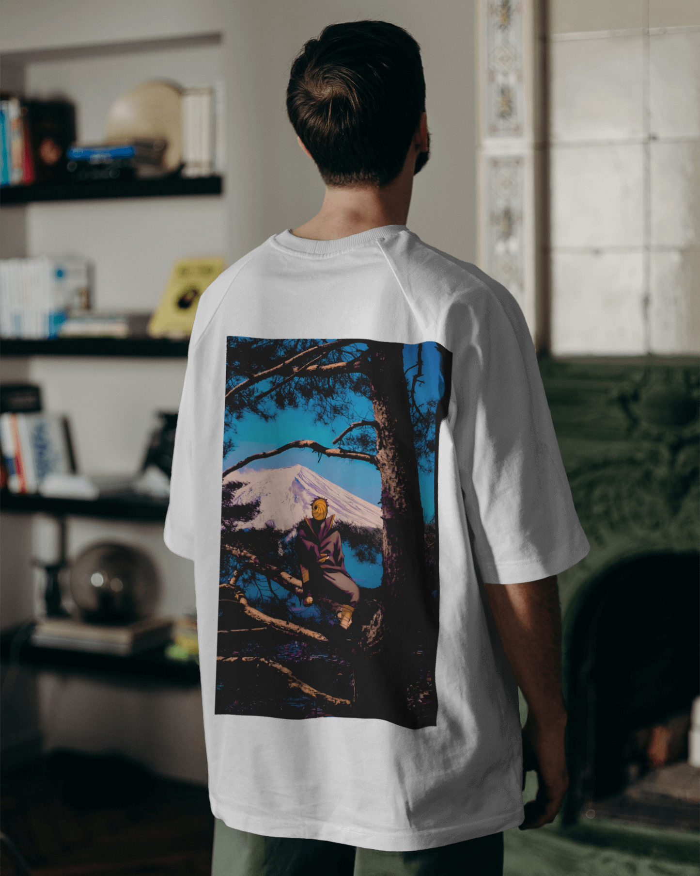 Obito Anime Oversized Tshirt For Men's