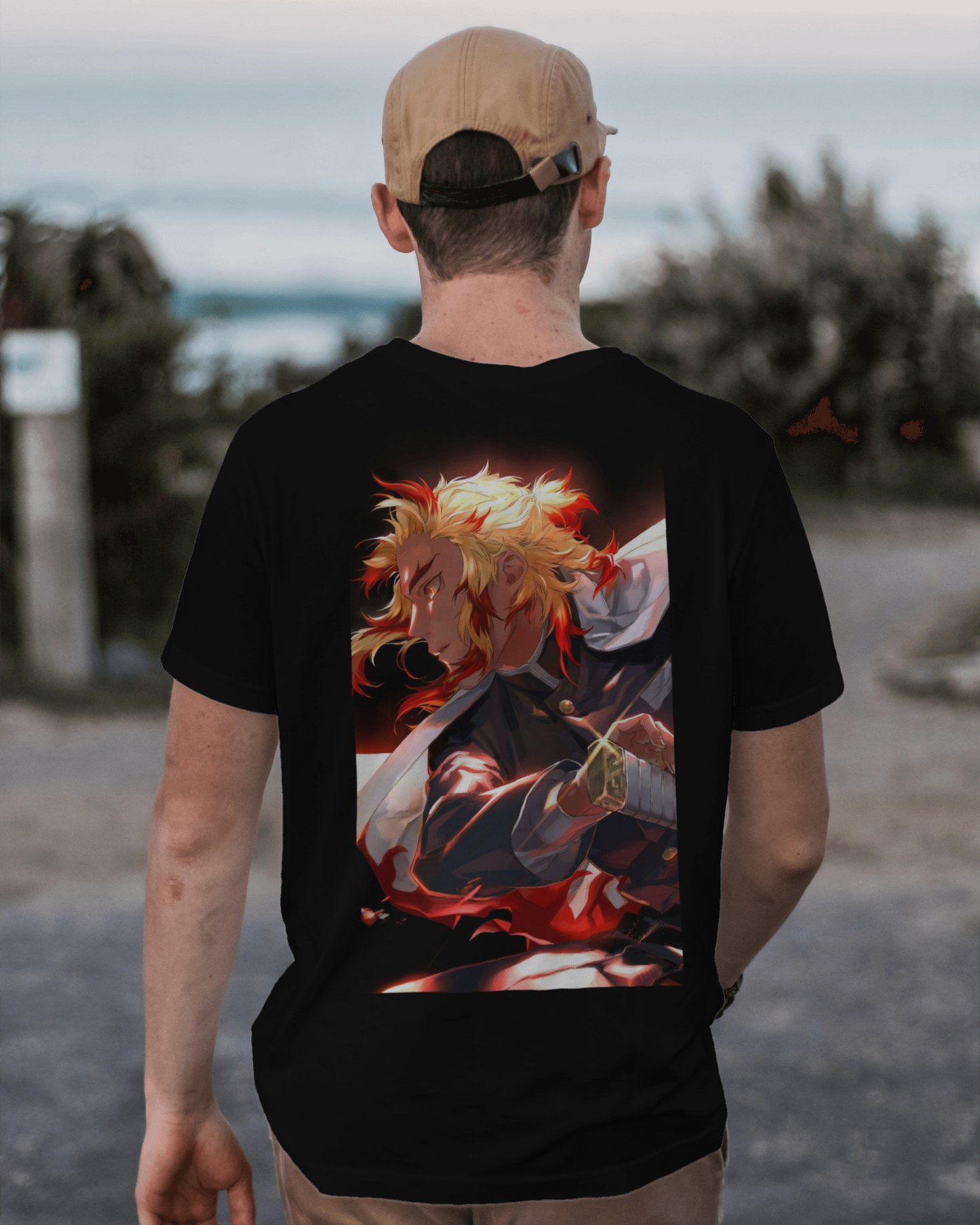 Rengoku Demon slayer Anime Unisex Tshirt