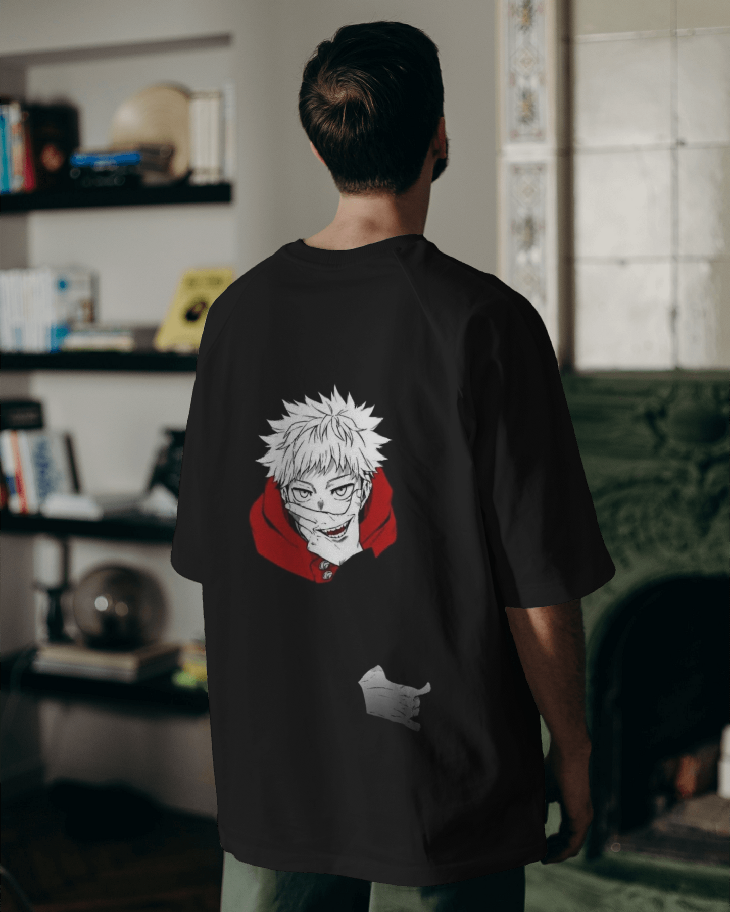 jujutsu kaisen Anime oversized T shirt for men's