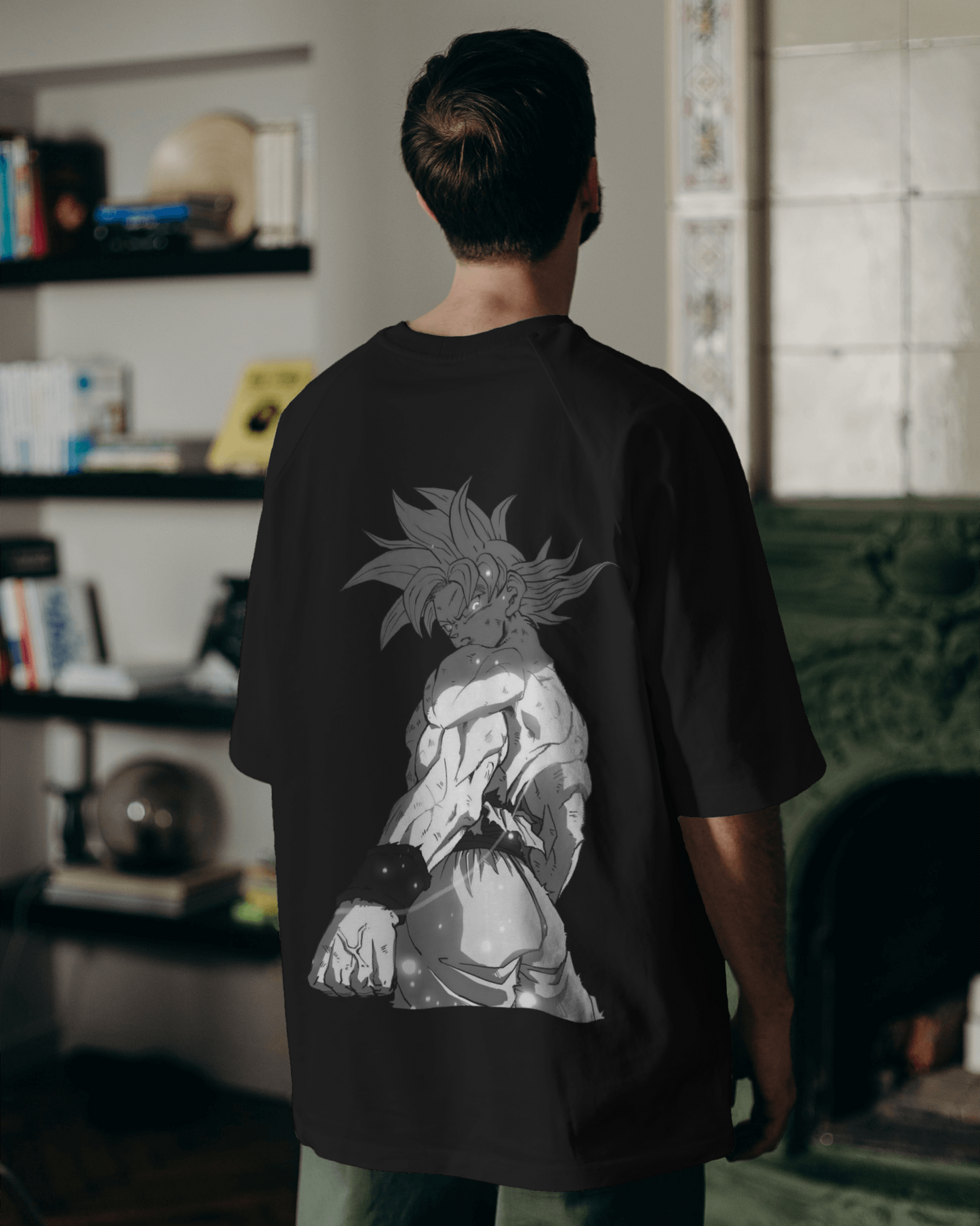 Goku anime Oversized T shirt for Men's