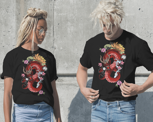 Dragon Anime Unisex tshirt