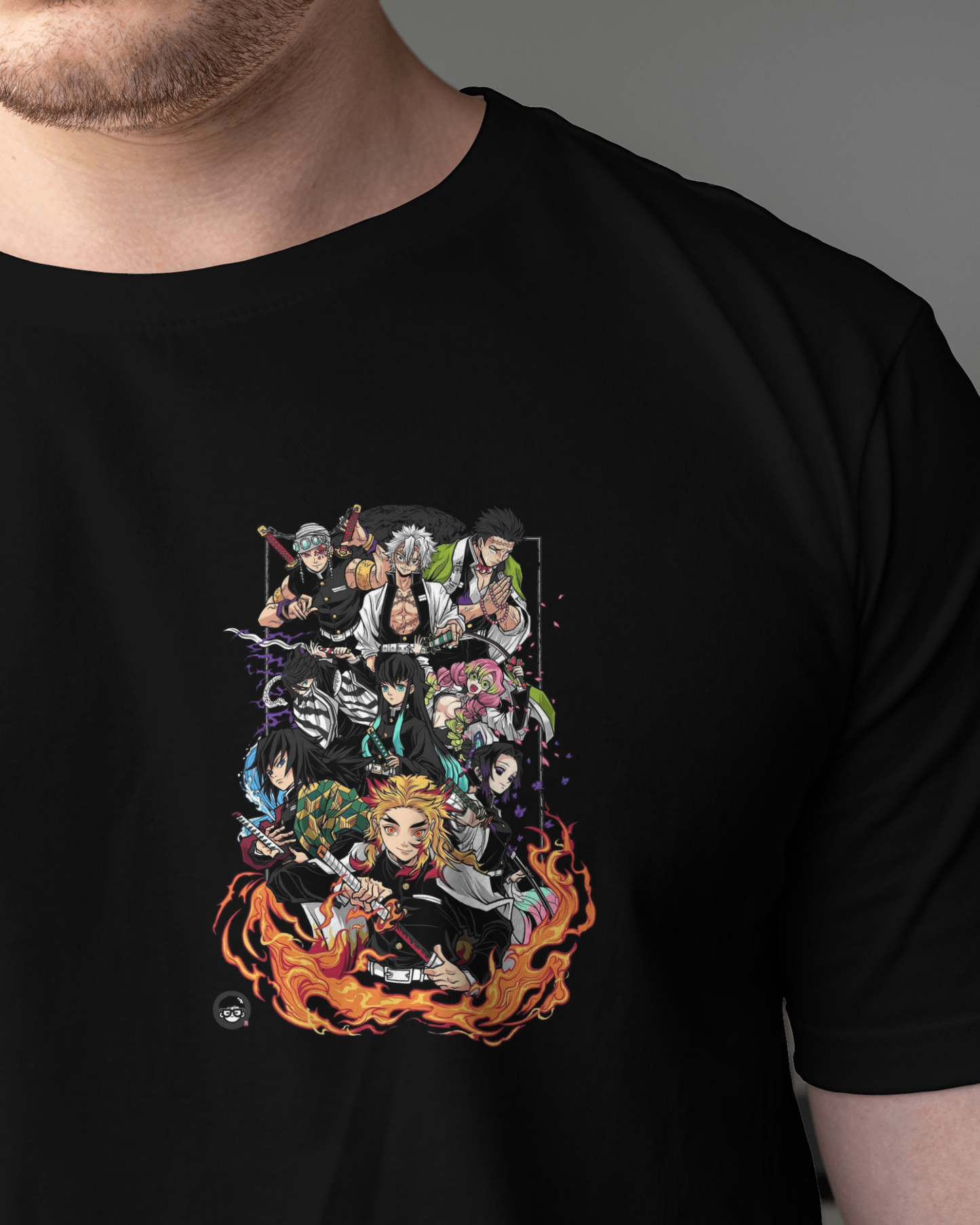 Demon Slayer Hashira half sleve t-shirt