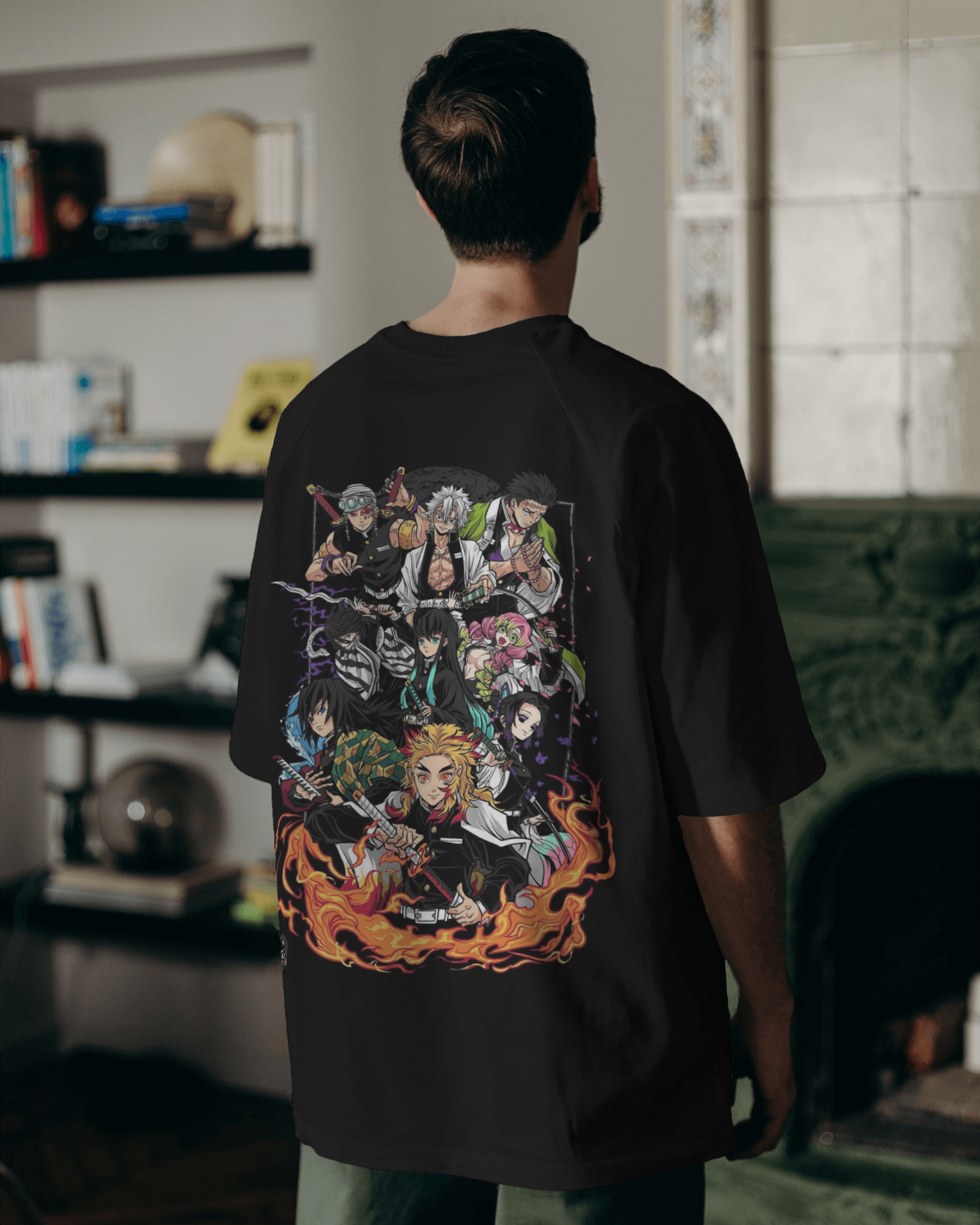 Demon Slayer Hashiras | oversized t shirt for mens