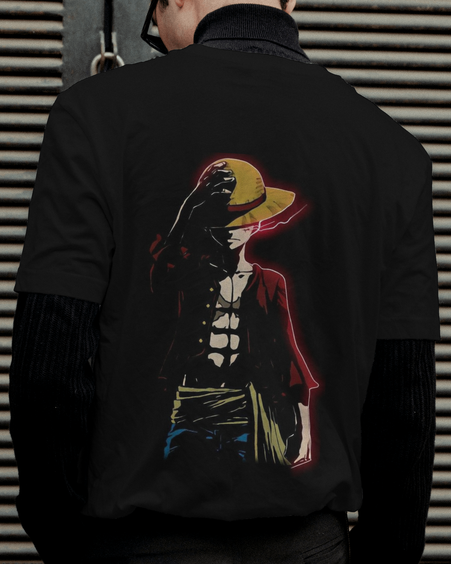 Luffy One piece anime Tshirt for men's