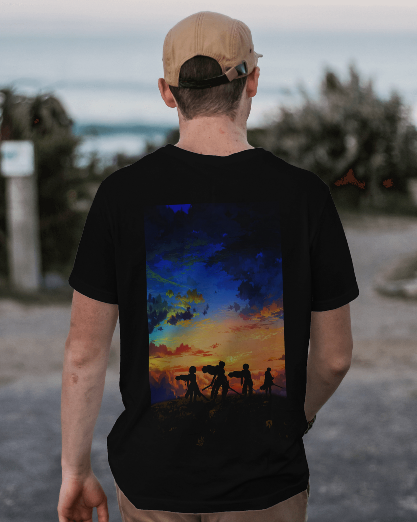 AOT anime T shirt for men's