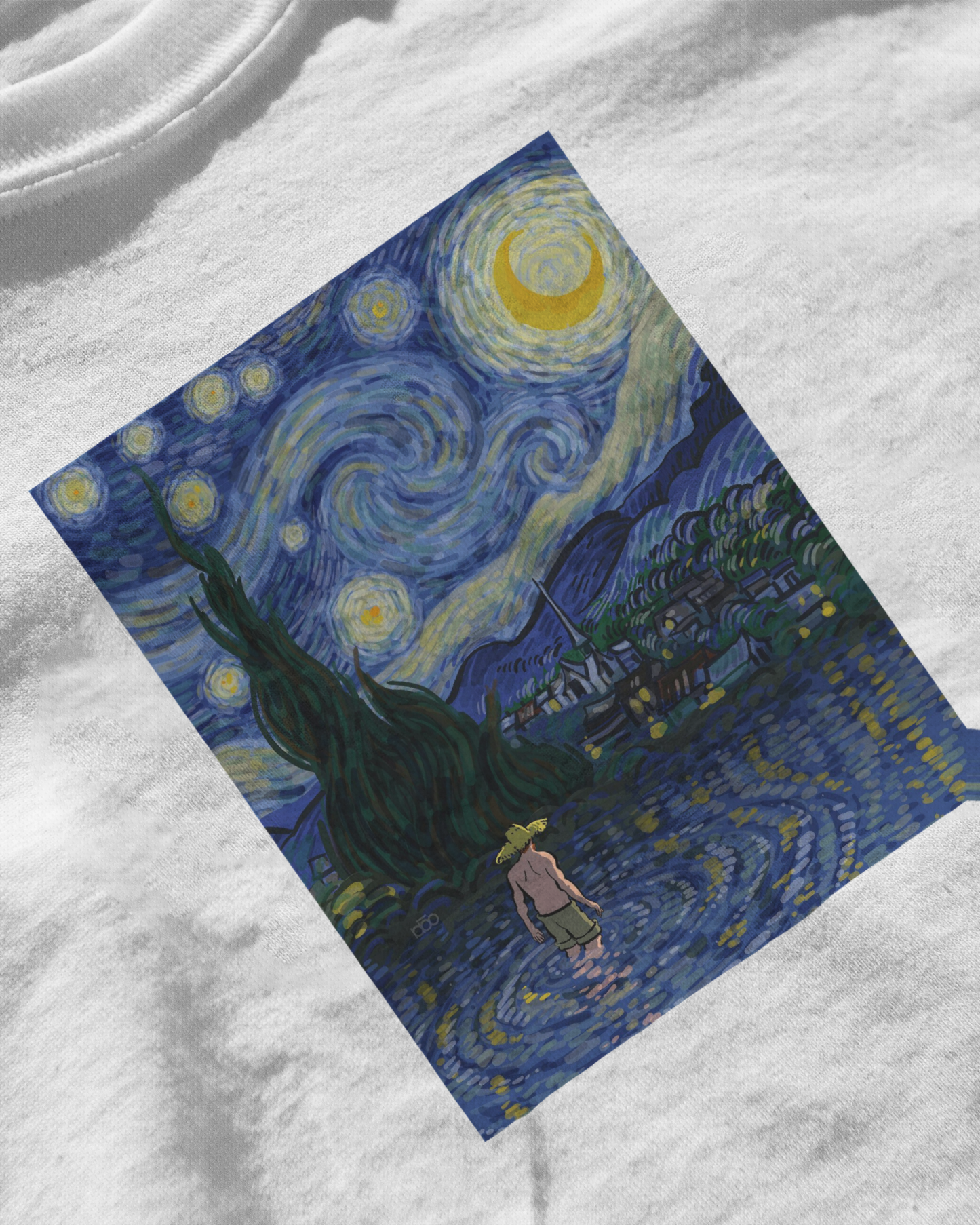 Van Gogh Starry Nights Oversized T shirt for women Artist Collection