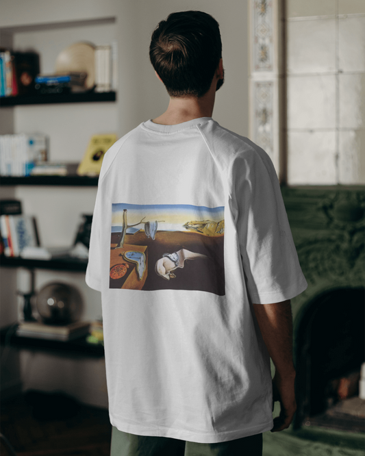 Persistance of Memory oversized T shirt For Men's Artist Collection