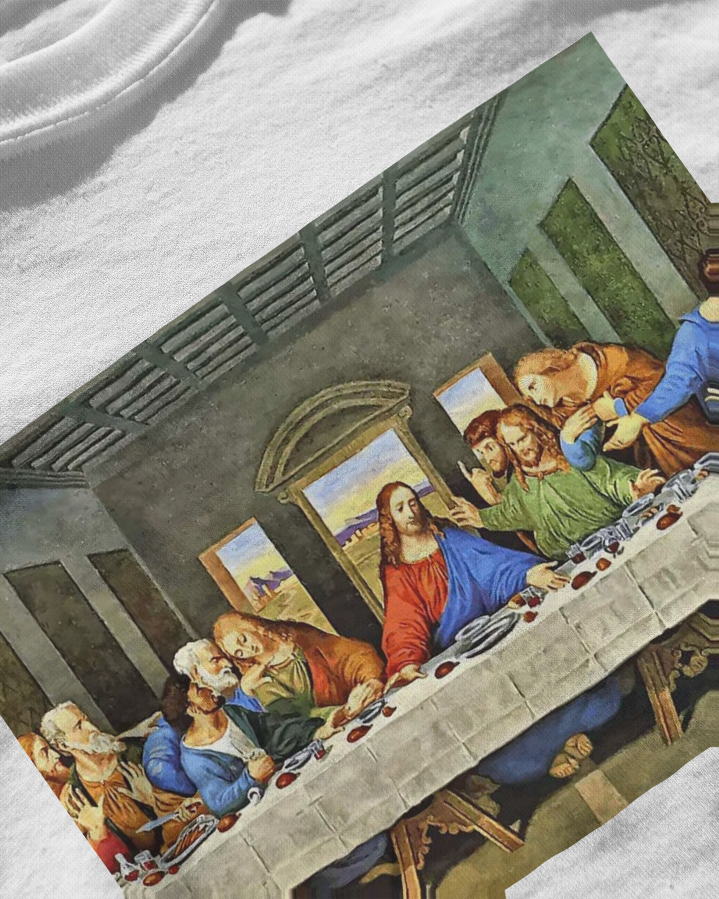 The Last Supper by Artist Leonardo da Vinci Unisex t shirt