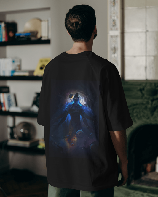 Lord Vishnu Oversized T shirt For Men's