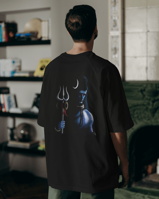 Lord Shiva Oversized T shirt For men's