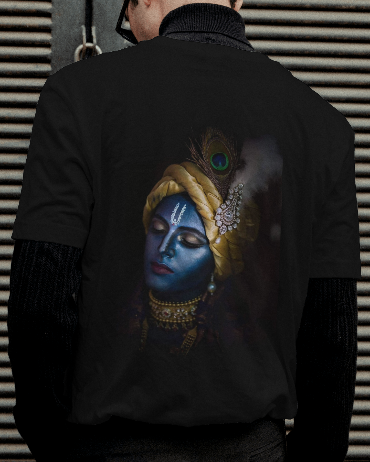 Lord Krishna T shirt For men's