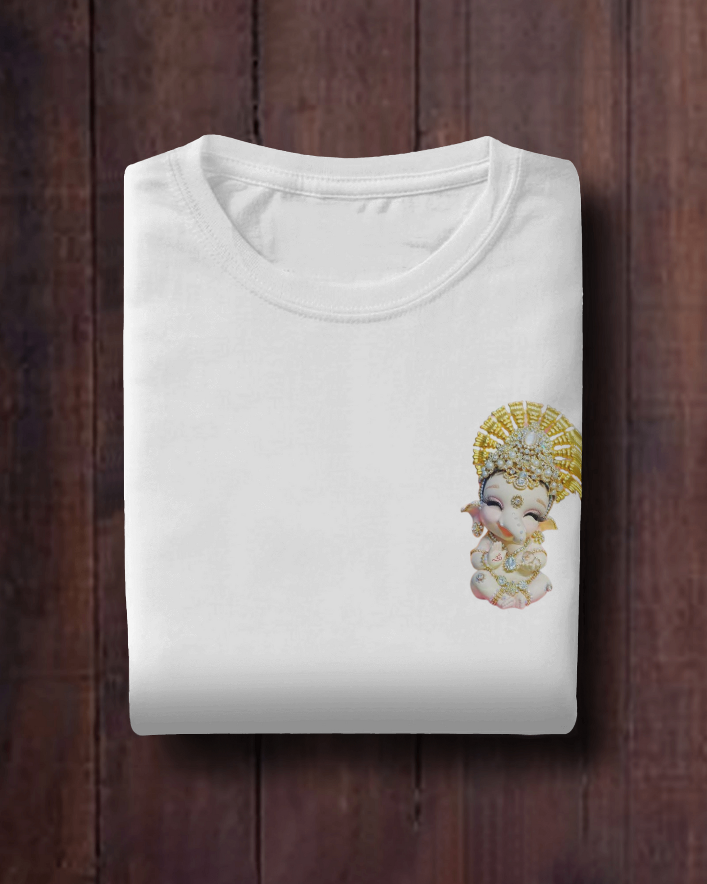 Lord Ganesha Cute Tshirt For Men / unisex