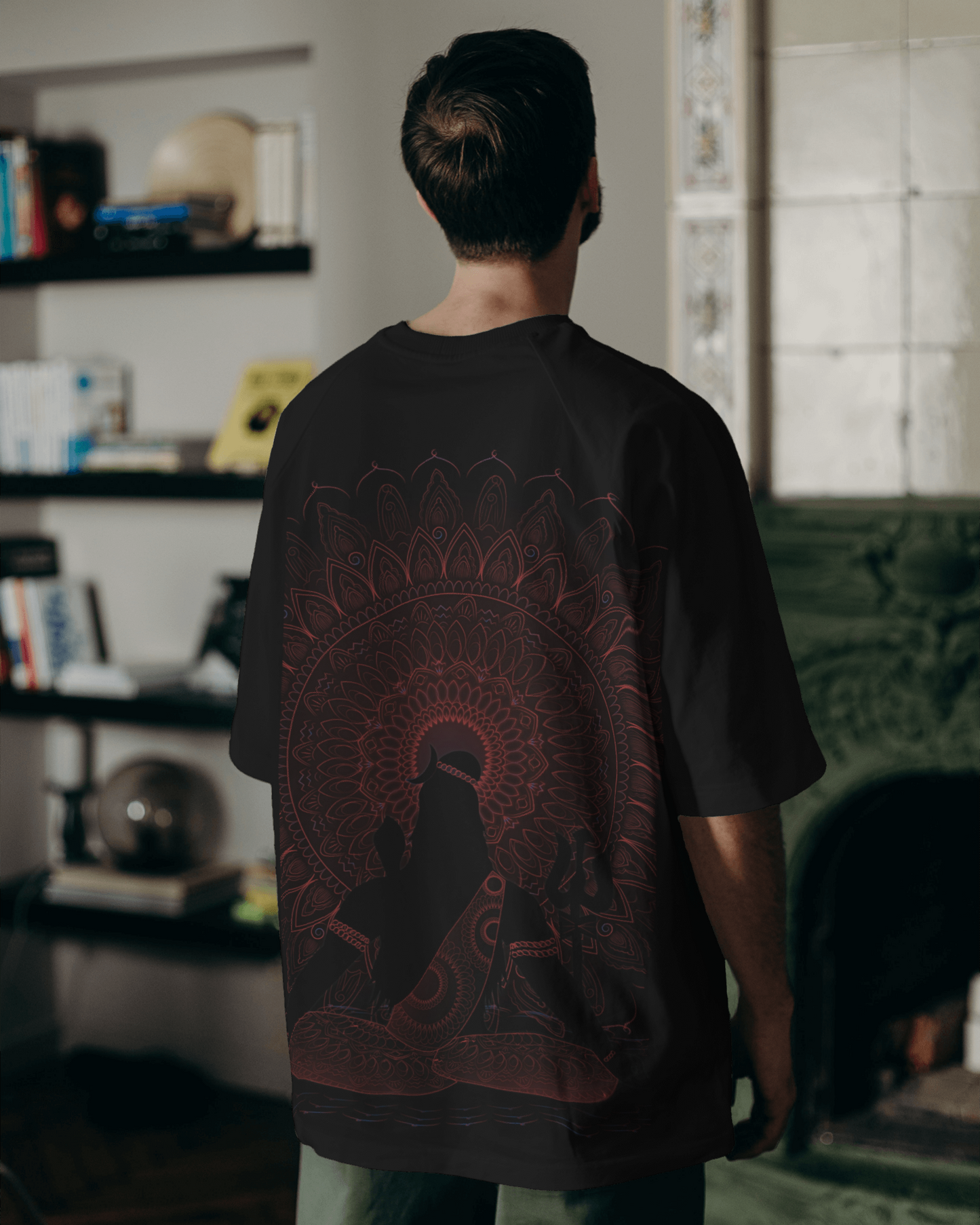 Lord shiva oversized Tshirt for men's