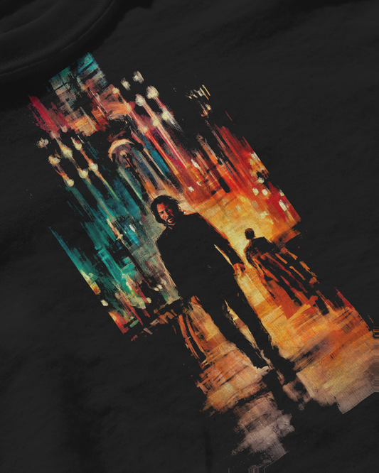 John wick Hyped collection Oversized t shirt For Men's