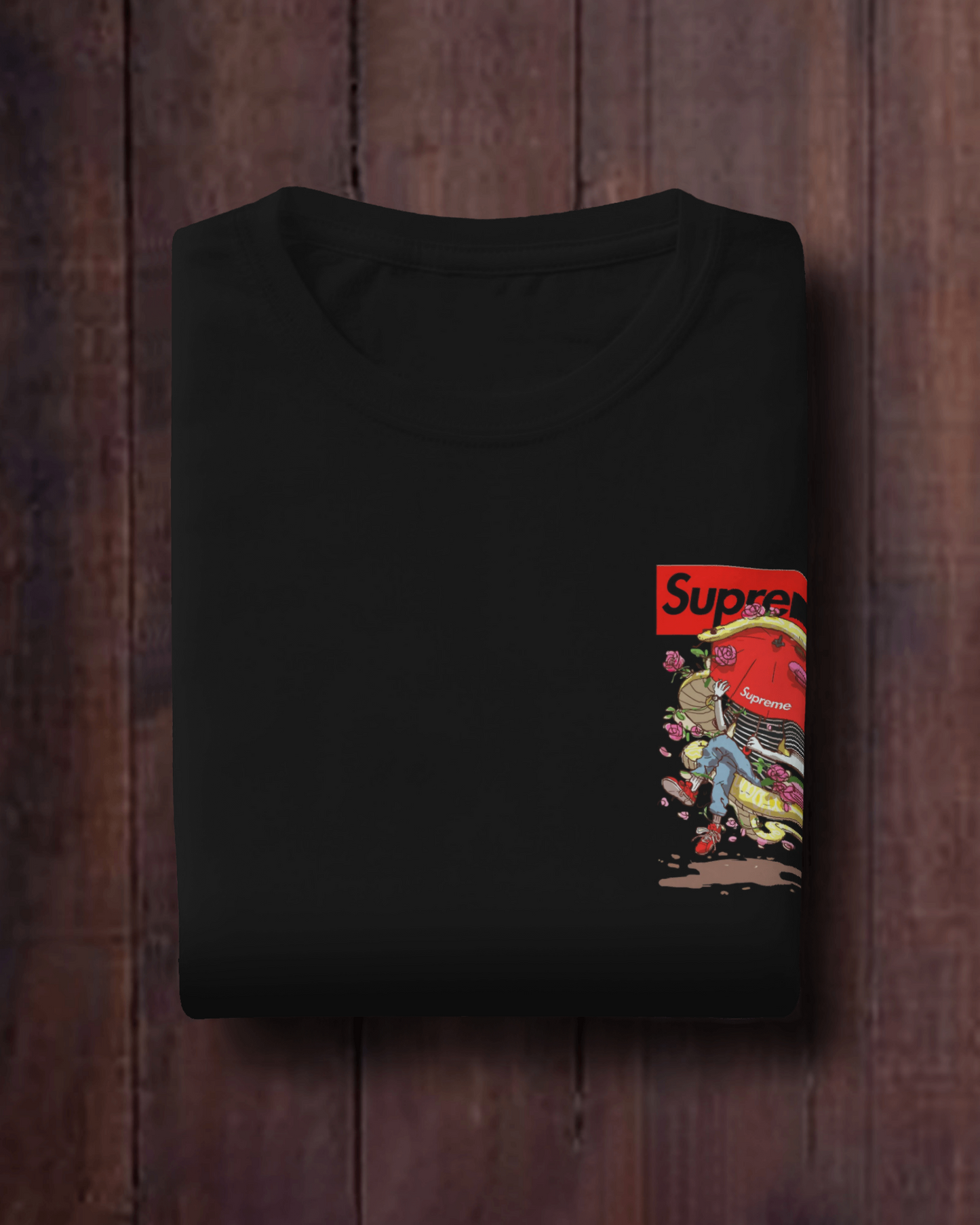 Supreme Printed Hyped Collection Half sleeve T shirt for men's