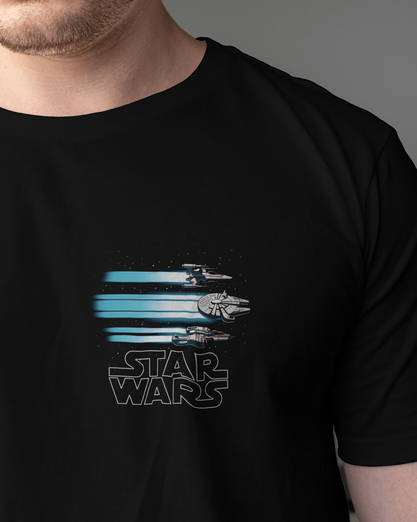 Star wars hyped collection half Sleeve t shirt  For men's