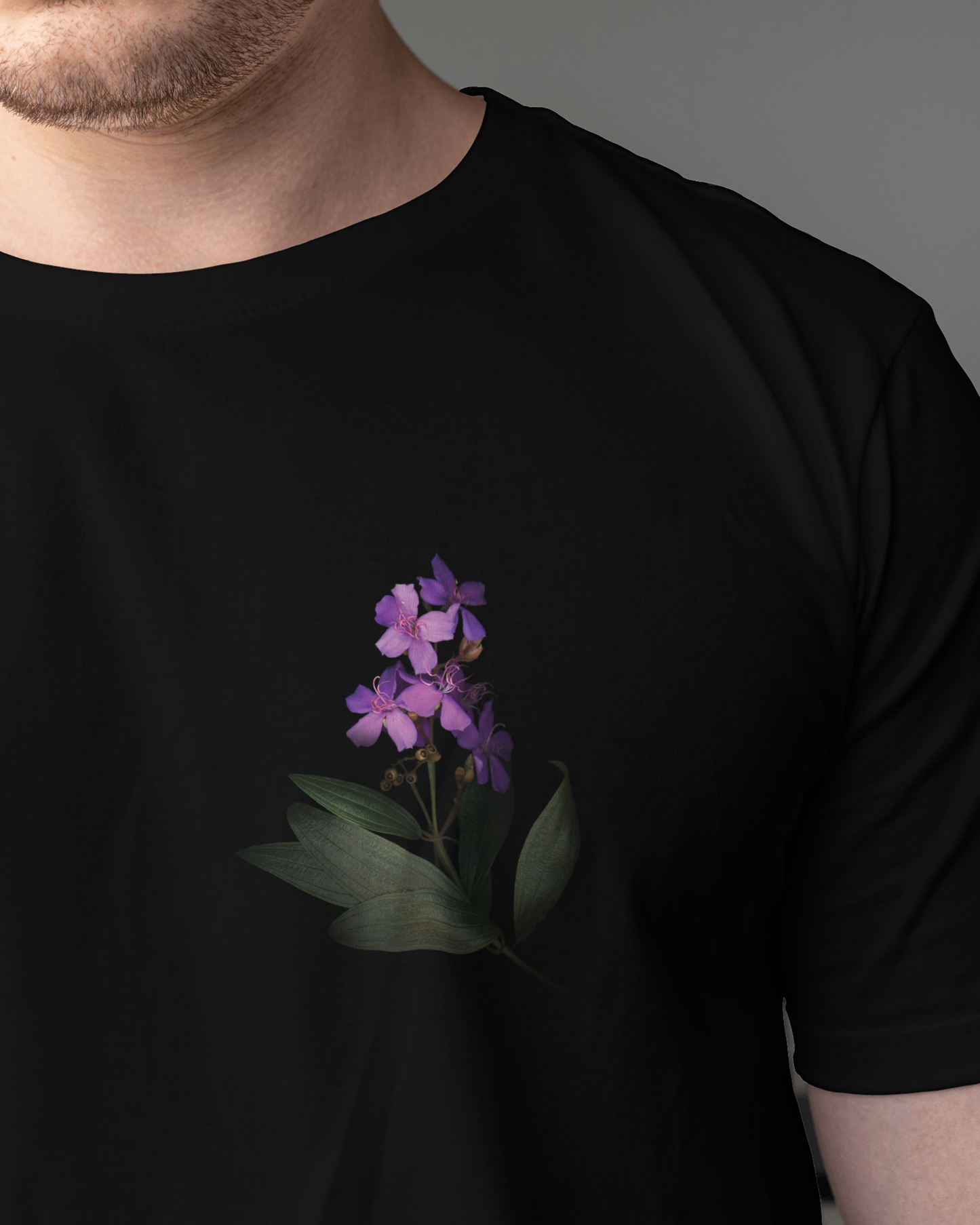 Princess flower Floral T shirt For Men's