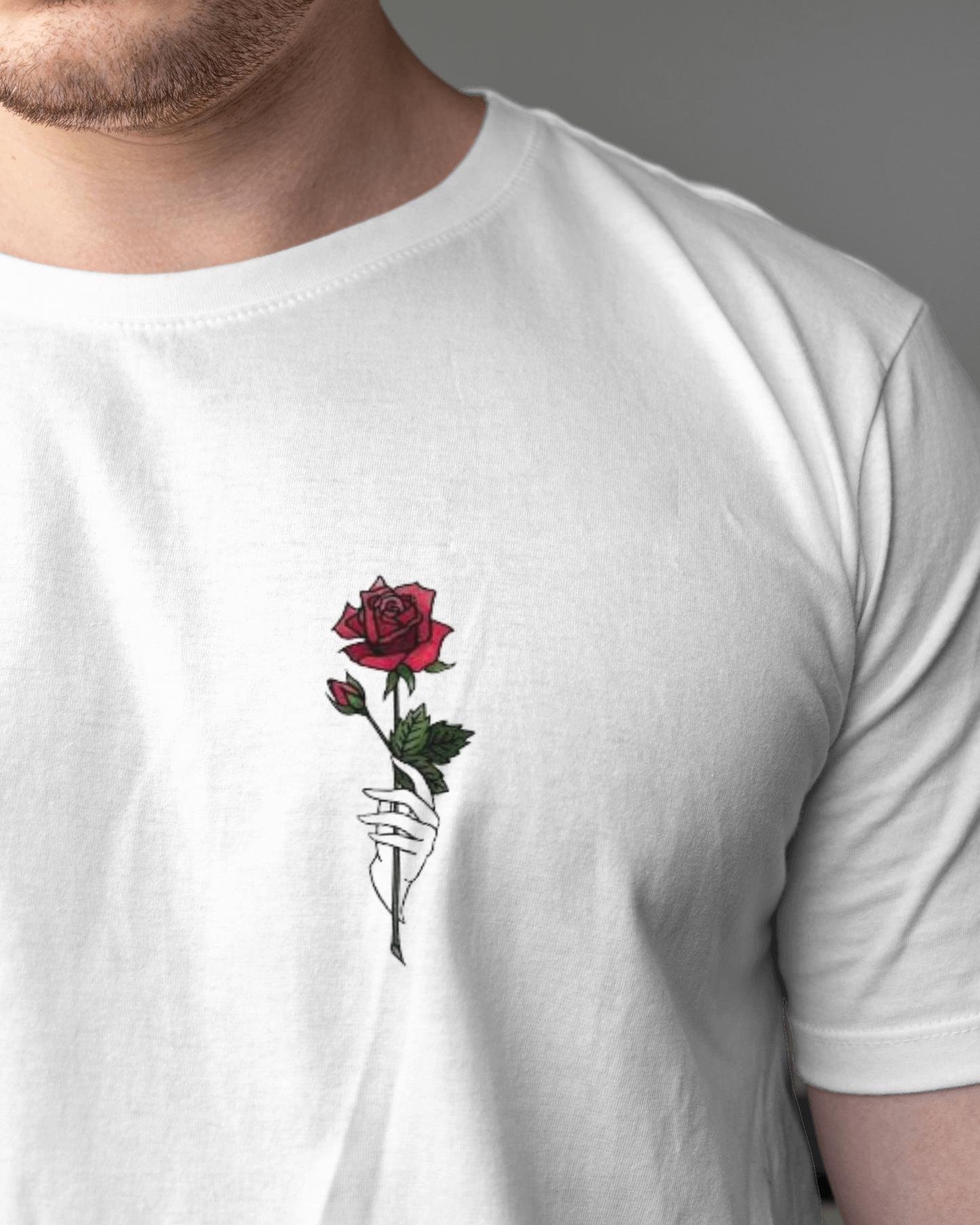 Presenting Rose Floral T shirt for men's