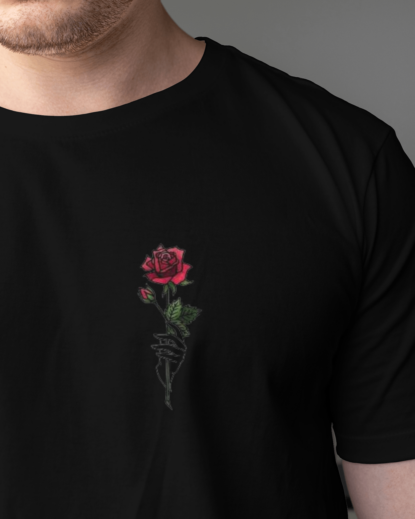 Presenting Rose Floral T shirt for men's