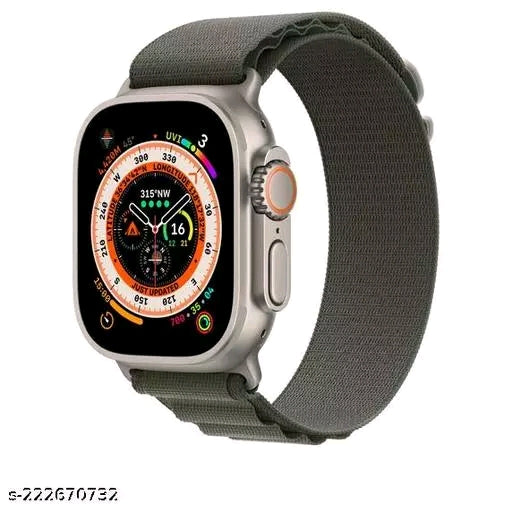 Alpine Loop Band Straps For Apple Watch ( Olive Green )