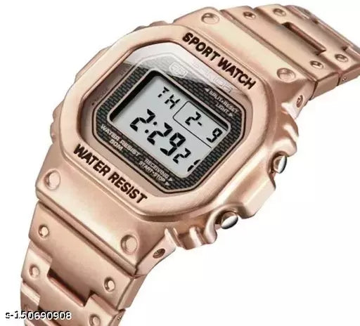 CASIO G-SHOCK HEAVY CHAIN ( ROSE GOLD)